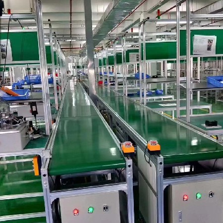 流水線轉(zhuǎn)彎機工作臺 鋁合金實驗臺電子車間操作臺防靜電生產(chǎn)線