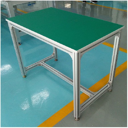 鋁型材電子車(chē)間流水線(xiàn) LED燈組裝線(xiàn)鋁材皮帶流水線(xiàn)平板工作臺(tái)批發(fā)