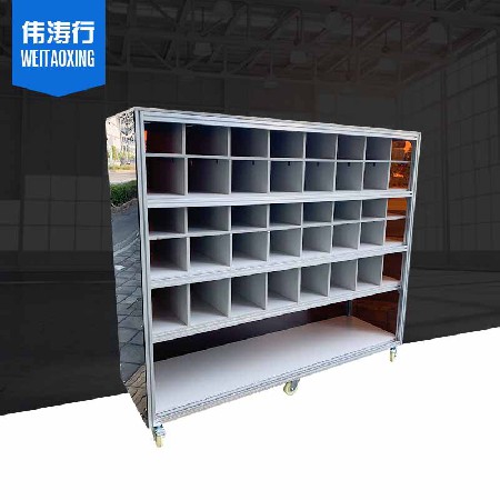 鋁型材模具柜 供應(yīng)生產(chǎn)數(shù)控模具柜 模具工具零件備品柜 儲物柜